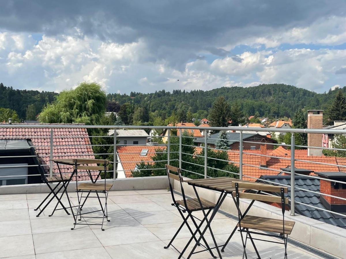 Hello Ljubljana- Green Way Rooms And Studios ภายนอก รูปภาพ